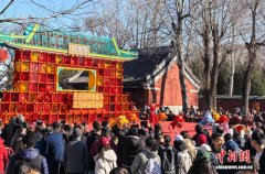 （新春走基层）南北非遗京城同台上演 古建庙宇舞动新潮活力